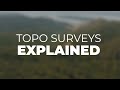 Topographical Survey Concepts and Limitations