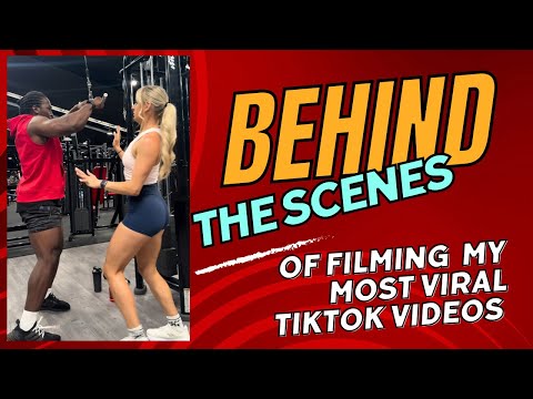 Behind the Scenes of filming my most viral TikTok videos!