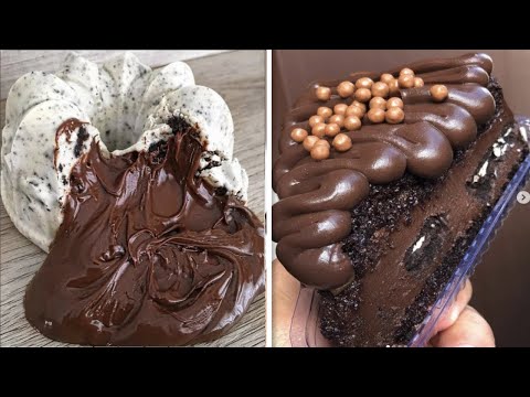 Best Chocolate Cake Decorating Tutorial | Melting Chocolate Cake for All | So Yummy Cake Recipes