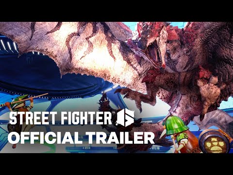 Street Fighter 6 - Monster Hunter 20th Anniversary Collaboration Announcement Trailer