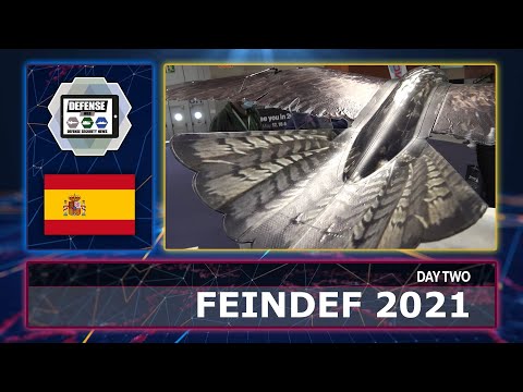FEINDEF 2021 Day 2 International Defense Exhibition  military equipment Madrid Spain