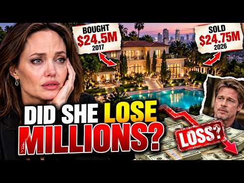 Angelina Jolie’s $24.75M Mansion Sale EXPOSED: Did She Lose Millions?