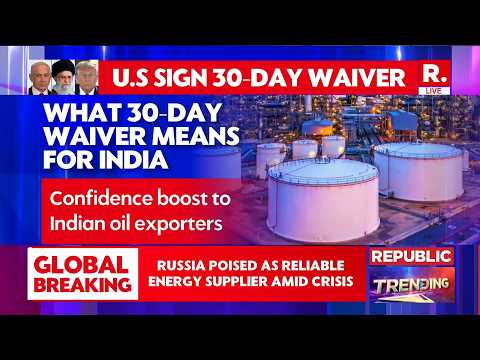 US Grants India 30-Day Waiver To Purchase Russian Oil Amid Iran War | BREAKING LIVE