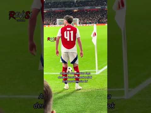 Donnarumma hancurkan taktik sepak pojok Arteta, Martinelli jadi penyelamat di injury time 🤯