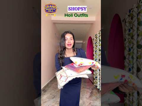 ￼ হোলির জন্য কিছু ড্রেস কিনলাম🤍❤️🌸 #trending #getready #minivlog