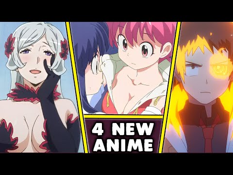 4 NEW ANIME YOU NEED TO CHECK OUT!!!!