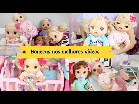 BONECAS NOS VÍDEOS MAIS DIVERTIDOS DO ANO -HISTORINHAS DE BONECA EM PORTUGUÊS