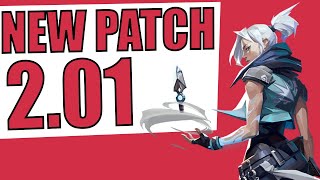 VALORAT patch notes 2.01 VISUALIZED