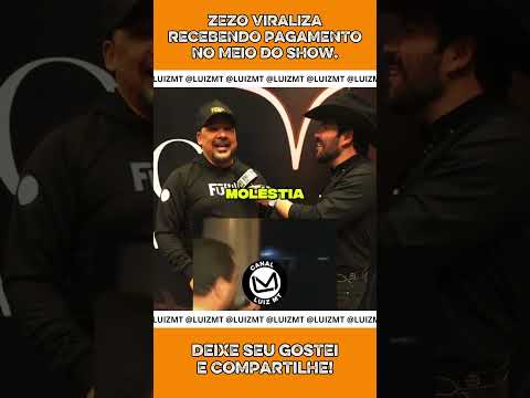 ZEZO VIRALIZA RECEBENDO PAGAMENTO NO MEIO DO SHOW. #zezopotiguar #viraliza #dinhero  #2025
