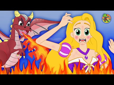 Ejderha, Rapunzel'i Yakmaya Çalışıyor! 🐉 🔥 🐲 👸🏼 | Masallar & Hikayeler | KONDOSAN