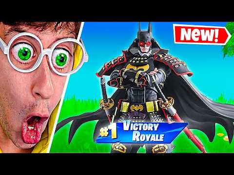 Reto de BATMAN NINJA ⚔️🔥😈!! (Skin Secreta vs Mikeltube 🤑) - Fortnite TEKENDO