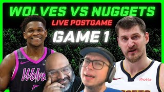 LIVE POSTGAME | Minnesota Timberwolves vs Denver Nuggets | GAME 1