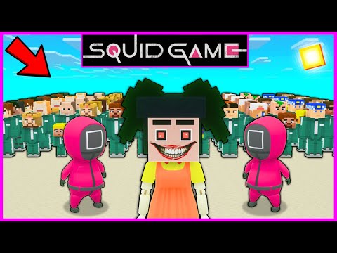 SQUİD GAME OYUNU TÜM ŞEHRİ ELE GEÇİRDİ! 😱 - Minecraft