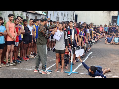 #TOD Girls Height Measurement video. Army Girls 162cm Height 😢 आर्मी हाइट में बदलाव।