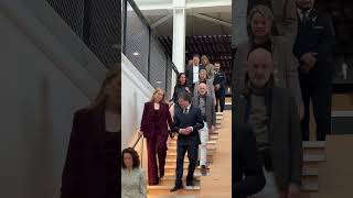 Prinses Amalia op werkbezoek in Amsterdam