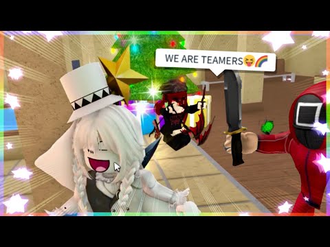 MM2 BEATING EDATER TEAMERS🍿😭 (FUNNY MOMENTS)