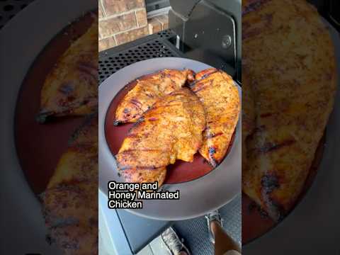 Orange and Honey Grilled Chicken - Masterbuilt Autoignite