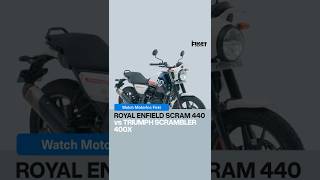 Royal Enfield Scram 440 2025 first ride review on #MotorIncFirst