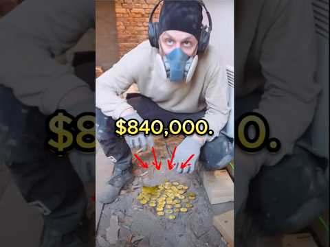 They found $800,000 worth of gold coins under their kitchen floor!