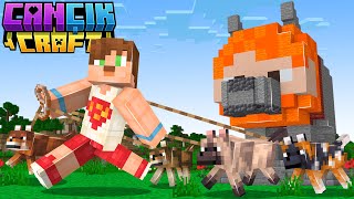 İRAN KURDU”NA ÖZEL KURT KÖYÜ YAPTIK 😂  Minecraft CançıkCraft