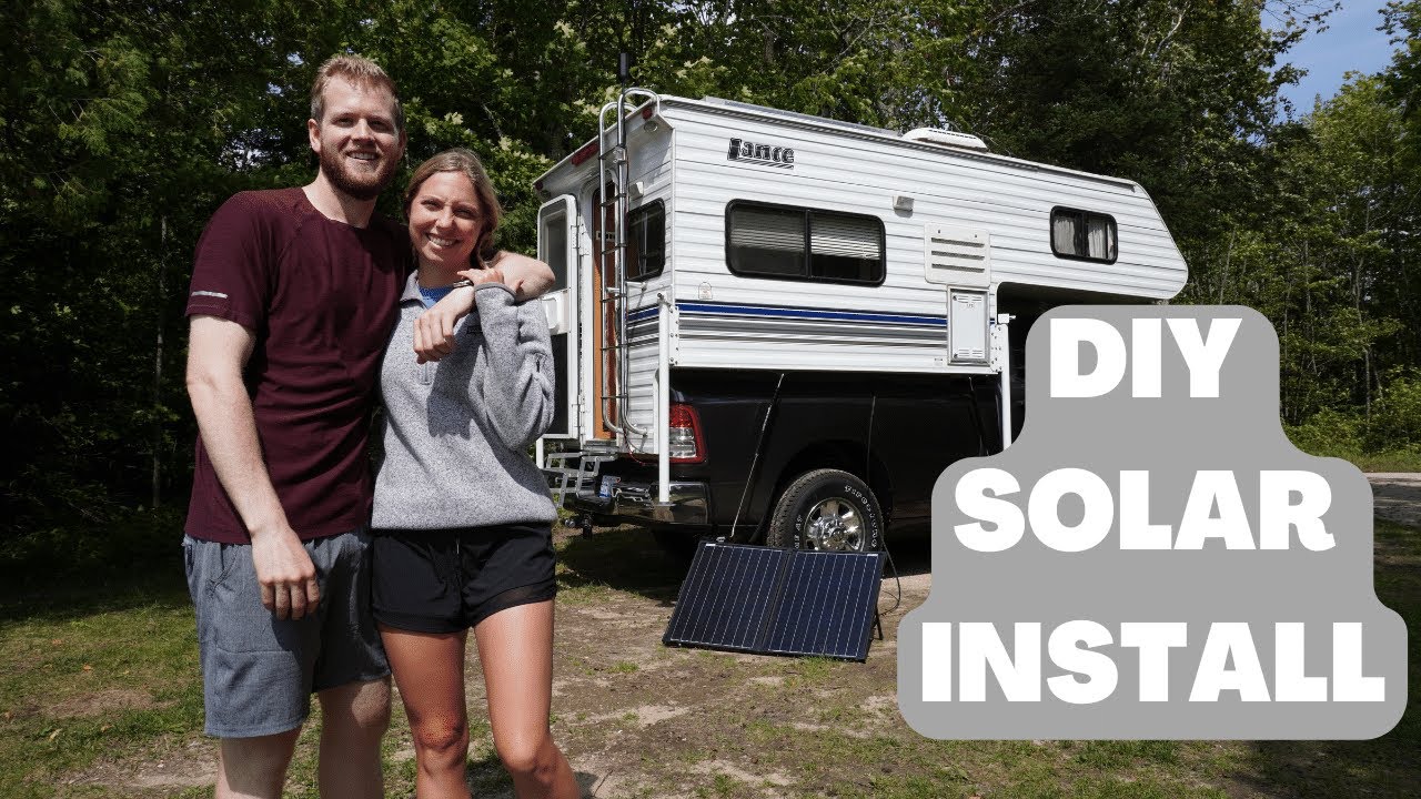 DIY SOLAR INSTALL – Is 180w Enough for FULL TIME TRUCK CAMPER LIVING?