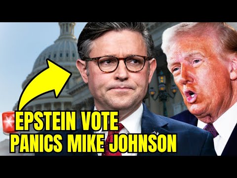 🚨Mike Johnson PANICS as Congress Drops SURPRISE Epstein BOMB