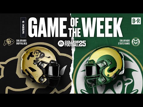 COLORADO VS. CSU SIM | EA CFB 25 GAME OF THE WEEK