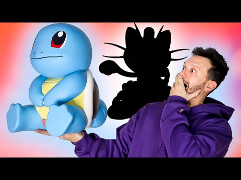 COMPREI POKEMONS TAMANHO REAL GIGANTES | CAPITÃO HUNTER CARTAS POKEMON TCG