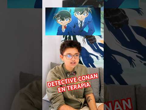 Detective Conan habla en terapia de su complicada vida 👨🏻‍🏫 #detectiveconan #animeterapia