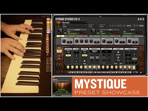 AAS Mystique Showcase—Michel Basque sound pack for String Studio VS-3 and AAS Player