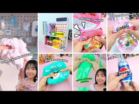 🧀 🍉DIY Cotton SQUISHY🎁Blind Box SQUISHY🎨 Kệ 2 tầng🎁Bắt Trend tiktok và cái kết 🌟 Quyển Sách Nhỏ #diy