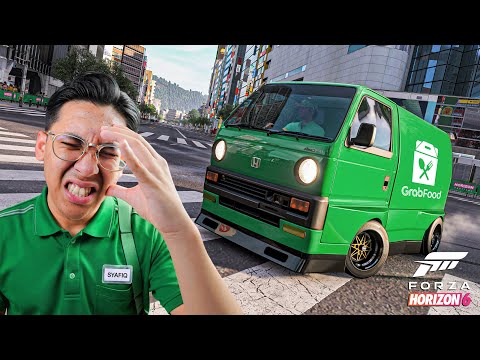 Aku Buat GRAB FOOD DELIVERY Dalam Forza! - Forza Horizon 6