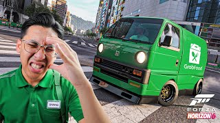 Aku Buat GRAB FOOD DELIVERY Dalam Forza! - Forza Horizon 6