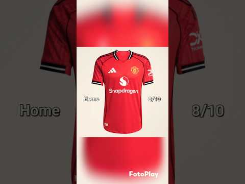 ranking your team's kits man utd edition #football #footballkits #manutd #shorts #yt #ytshorts #mufc