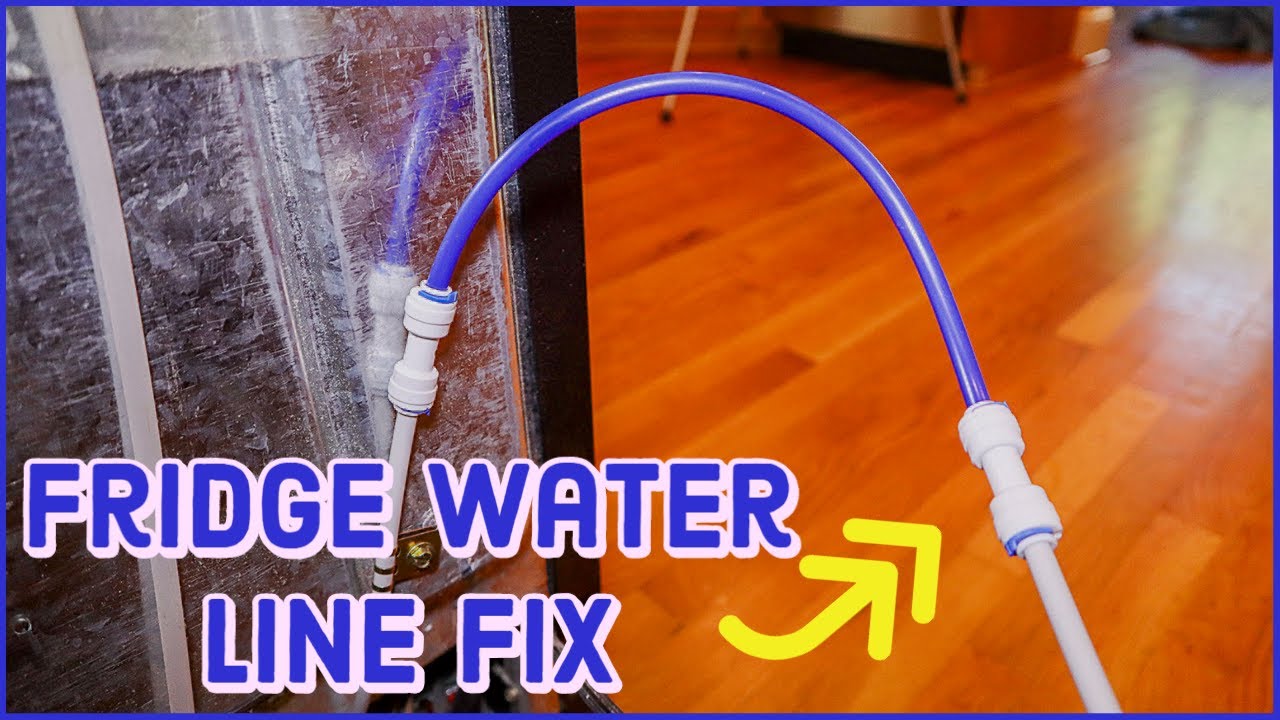 Guide To Fixing A Leaking Refrigerator Water Line