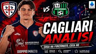 Cagliari KO 2-1 col Sassuolo: errori, episodi e cosa salvare