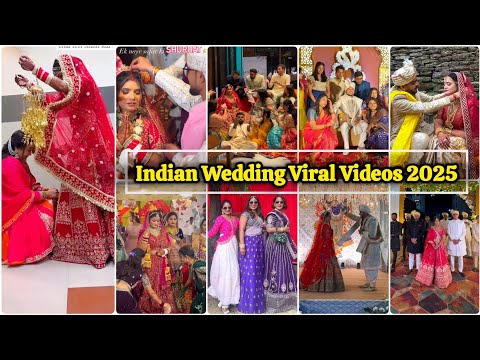 Indian Wedding Viral Videos 2025 | Shadi Ki Viral Videos | Bride and Groom Viral Wedding Videos