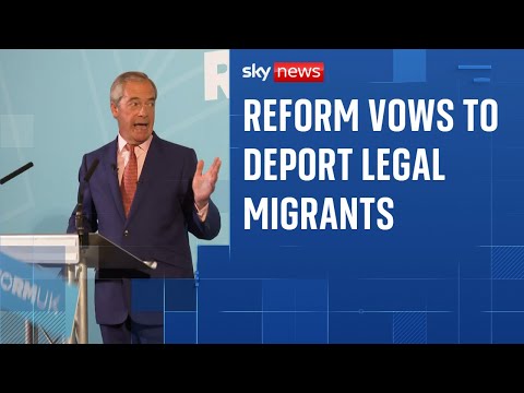 Nigel Farage pledges to abolish indefinite leave to remain if he becomes PM