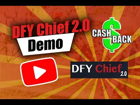 DFY Chief 2 0 Demo and Discount 💵25% CASHBACK💵