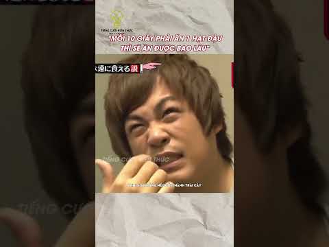 Mỗi 10 giây phải ăn 1 hạt đậu, có thể ăn được bao lâu #tomtatnhanh #haihuoc #funny #giaitri #shorts