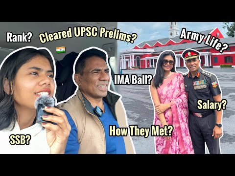 My DAD Answers Your Questions!✨⚔️ Army Life, Love Story, UPSC Exam, Rank, IMA Ball & More! #qna