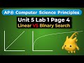 Binary Search and Linear Search Concepts