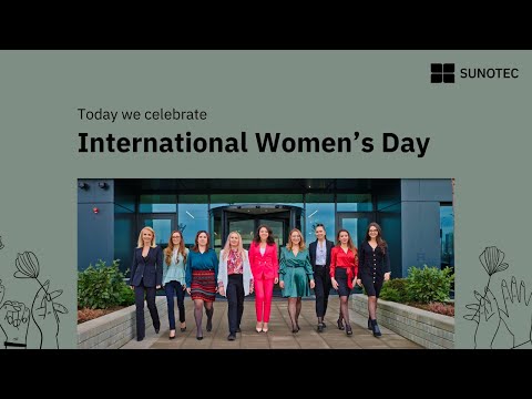 International Women's Day 2024 - Celebrating the Women of SUNOTEC