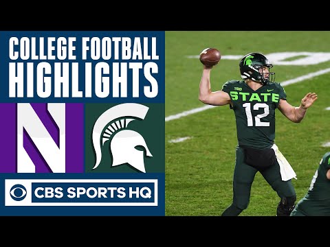 #8 Northwestern vs Michigan State Highlights: Spartans hold off Wildcats | CBS Sports HQ
