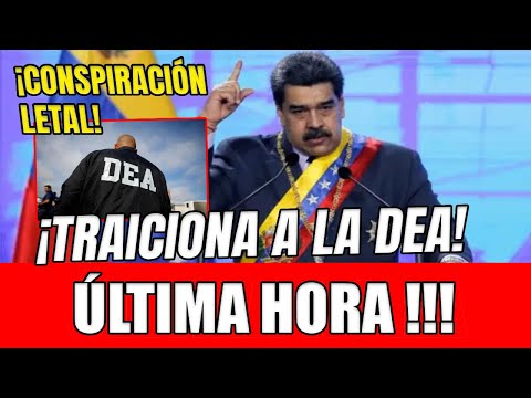 💥 CONSPIRACIÓN LETAL! ⚠️ VENEZUELA TRAICIONA A LA DEA Y MADURO QUEDA ATRAPADO SIN SALIDA POSIBLE