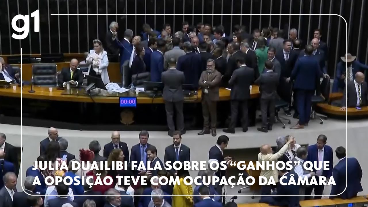 Julia Duailibi fala sobre os ganhos que a oposição teve com a ocupação da Câmara dos Deputados