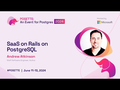 SaaS on Rails on PostgresSQL