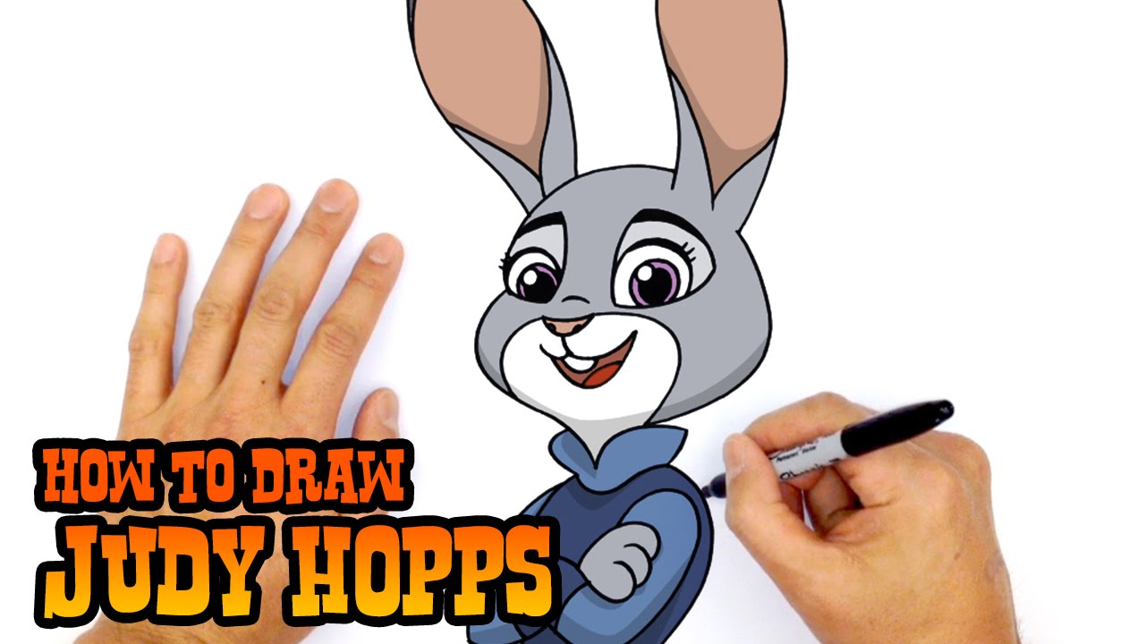 How to Draw Judy Hopps - Zootopia