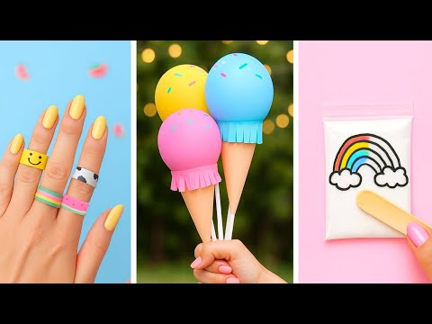 10 DIY Viral Summer Crafts That Look Magical - Colorful, Easy & Cute Ideas You Can Make in 5 Minutes