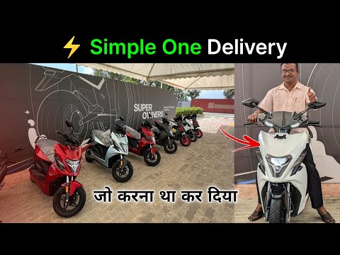 ⚡ Simple One Delivery | लेकिन जो करना था करदिया | Simple One Electric scooter | Ride With Mayur